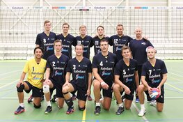 Volleybal eredivisie heren Zaanstad strijdend ten onder tegen Orion