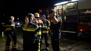 Vrachtwagens door brand verwoest