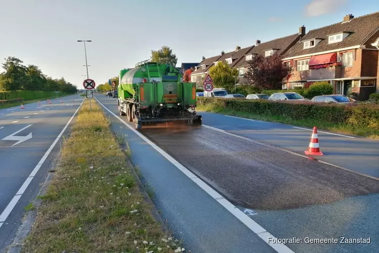 Zaanstad aan de slag met het &#39;verjongen&#39; van asfalt