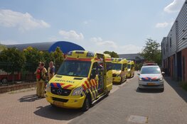 Brand op dakterras woning Zaandam