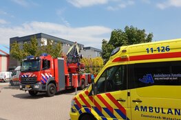 Brand op dakterras woning Zaandam