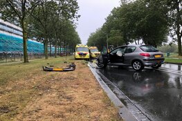 Frontale aanrijding Zaandam
