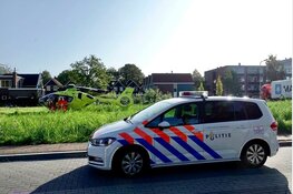 Motorrijder in kritieke toestand na aanrijding