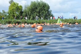 Eerste 1/8 triathlon voor KiKa groot succes