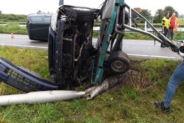 Oplegger schaart op N246