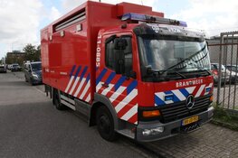 Brand bij bedrijf Zaandam