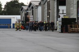 Brand bij bedrijf Zaandam