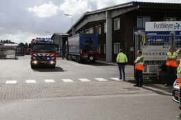 Brand bij bedrijf Zaandam