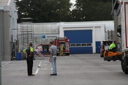 Brand bij bedrijf Zaandam