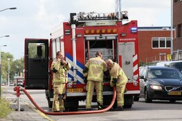Brand bij bedrijf Zaandam