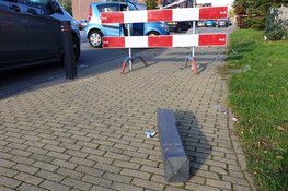 Oude automobilist verliest controle