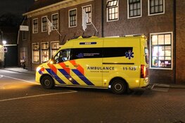 Voetganger geschept door pizzakoerier