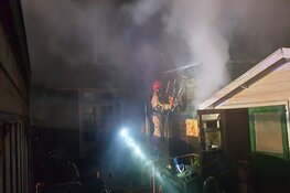 Uitslaande brand in woning in Wormerveer