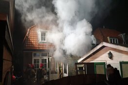 Uitslaande brand in woning in Wormerveer