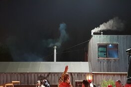 Schade op woonboot door brand