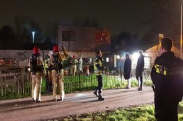 Schade op woonboot door brand