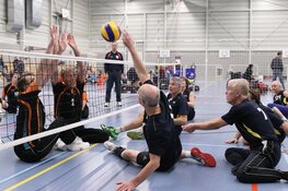 Zaanstad winterkampioen eerste divisie zitvolleybal