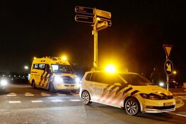 Fietser naar het ziekenhuis na ongeluk in Assendelft