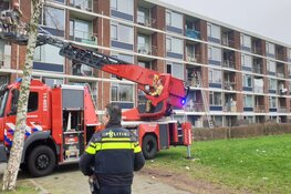 Brand in flatwoning Poelenburg