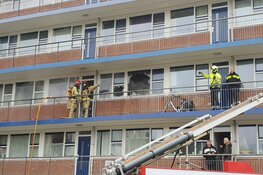 Brand in flatwoning Poelenburg