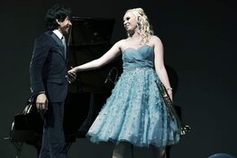 Trompettiste Melissa Venema en meesterpianist Wibi Soerjadi in concert