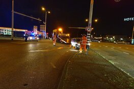 Botsing op drukke kruising in Zaandam
