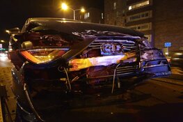 Botsing op drukke kruising in Zaandam