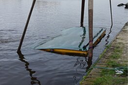 Bootje gezonken in Wormerveer
