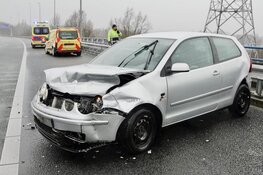 Gewonde bij ongeval A8
