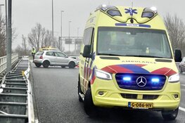 Gewonde bij ongeval A8