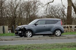 Auto tegen dwangpijl
