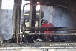 Brand in slooppand Zaandam