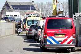 Gewonde door brand op zeilschip