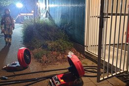 Brand bij het Zaans Natuur en Milieu Centrum