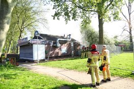 Forse schade bij brand grillroom