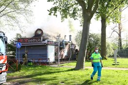 Forse schade bij brand grillroom