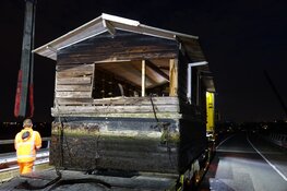 Dwalende woonboot geborgen in &#39;t Twiske