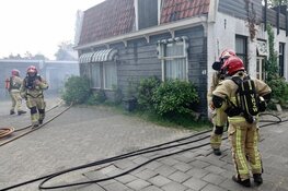 Veel schade bij brand aan Vlietsend in Krommenie