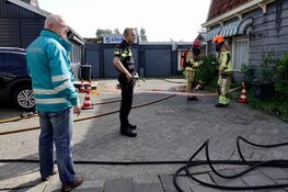 Veel schade bij brand aan Vlietsend in Krommenie