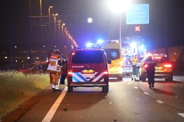 A7 urenlang afgesloten na dodelijk ongeval bij Wijdewormer