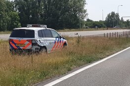 Politieauto betrokken bij ongeval