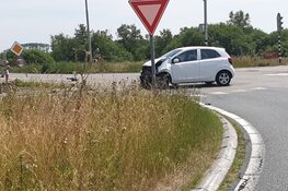 Politieauto betrokken bij ongeval