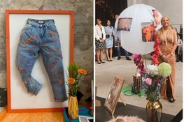 Kunstexpositie in Zaandam door afgestudeerde modestudenten van B Fashion Academy