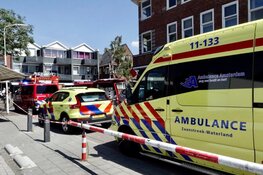 Brand op Zuiddijk in Zaandam