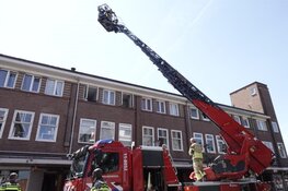 Brand op Zuiddijk in Zaandam