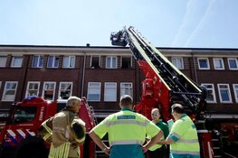Brand op Zuiddijk in Zaandam