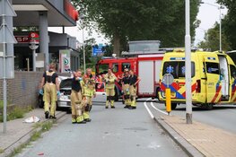 Ongeval met twee auto&#39;s op Koningin Julianaweg