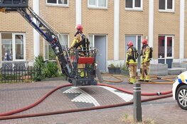 Bewoner verlaat huis en laat pan op het vuur