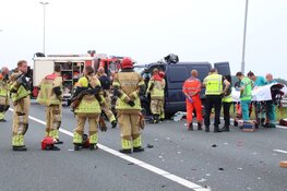 Zwaargewonde bij ongeval A7 Wijdewormer