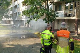 Brand in garagebox flat Zaandam